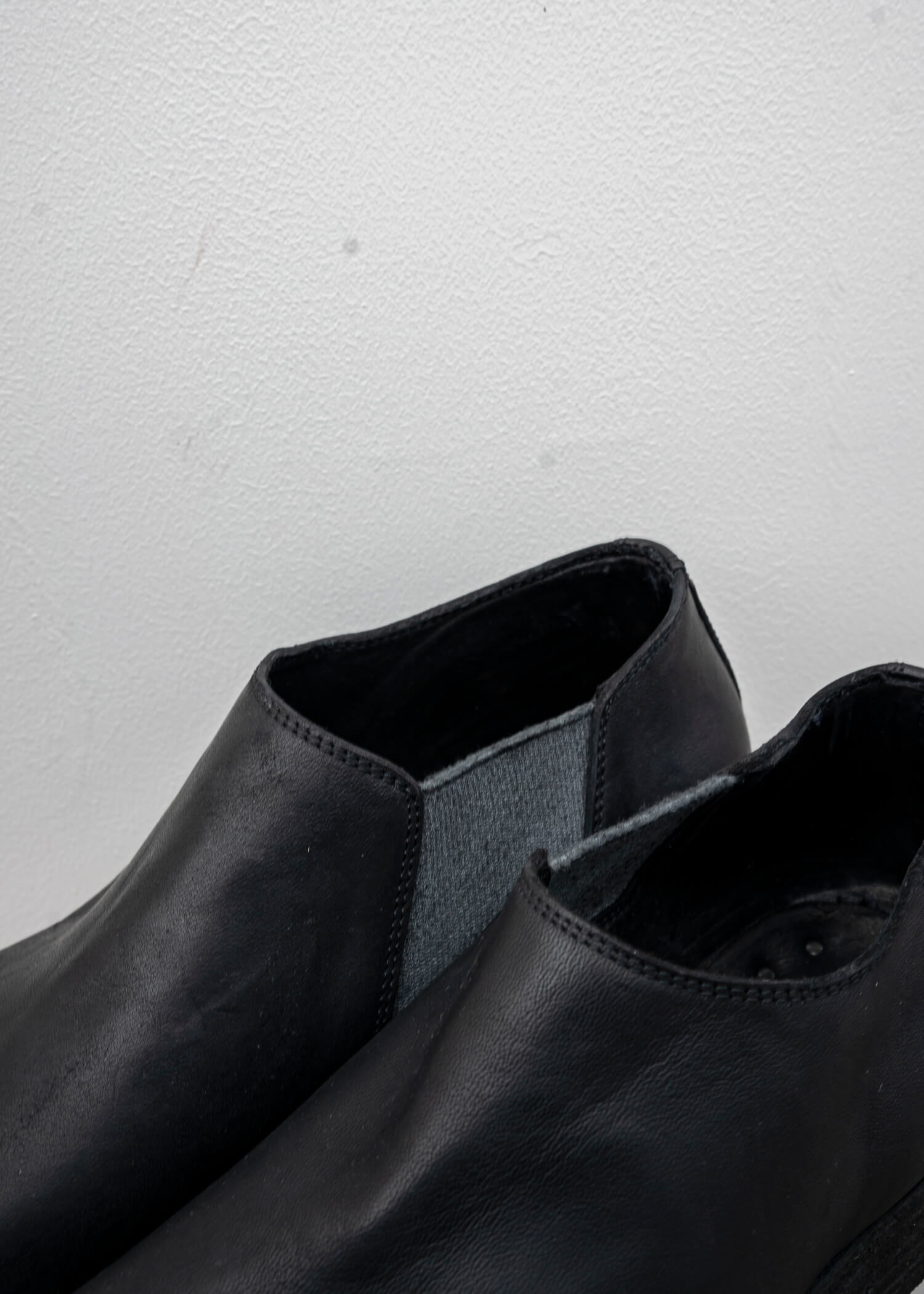 GUIDI 990EX / SLIP ON / HORSE FULL GRAIN / SOLE LEATHER / BLKT / BLACK