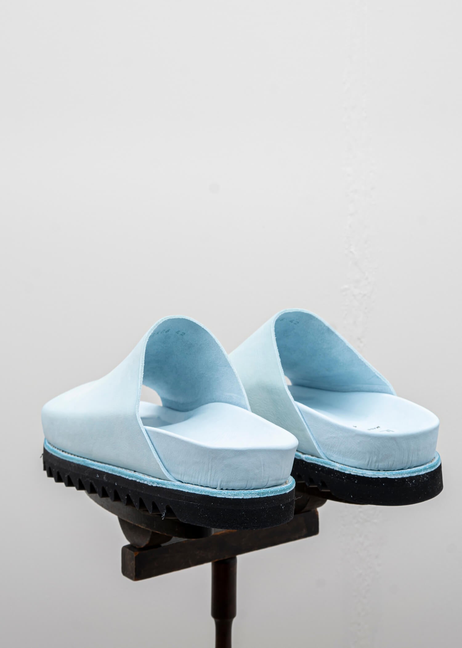 GUIDI BRK06 SANDAL / CALF FULL GRAIN / RUBBER SOLE / CO77T / ICE BLUE