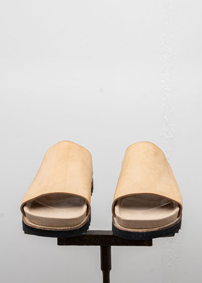 GUIDI BRK06 SANDAL / CALF FULL GRAIN / RUBBER SOLE / CO79T / NUDE