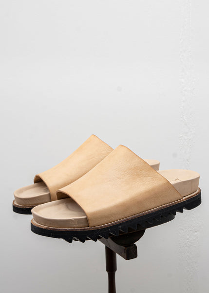 GUIDI BRK06 SANDAL / CALF FULL GRAIN / RUBBER SOLE / CO79T / NUDE