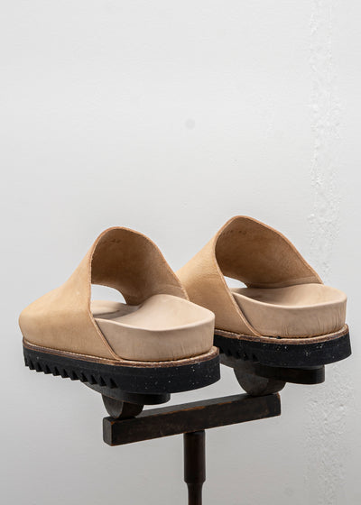 GUIDI BRK06 SANDAL / CALF FULL GRAIN / RUBBER SOLE / CO79T / NUDE