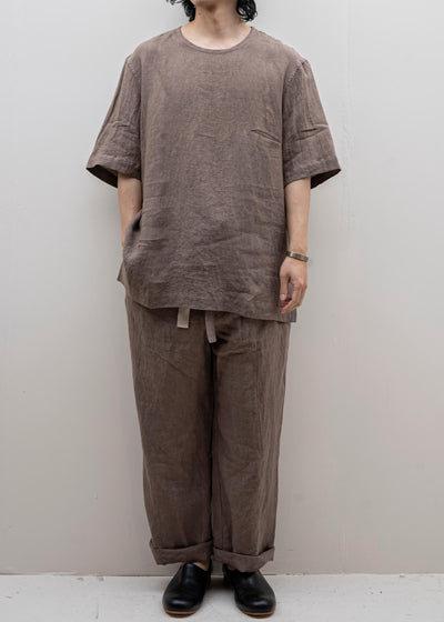 ZIIIN MIROK Easy Standard Pants / COCOA