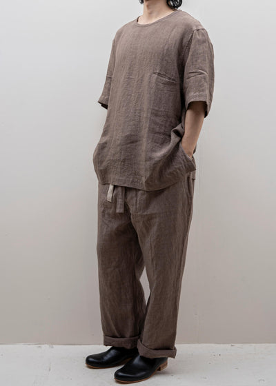 ZIIIN MIROK Easy Standard Pants / COCOA