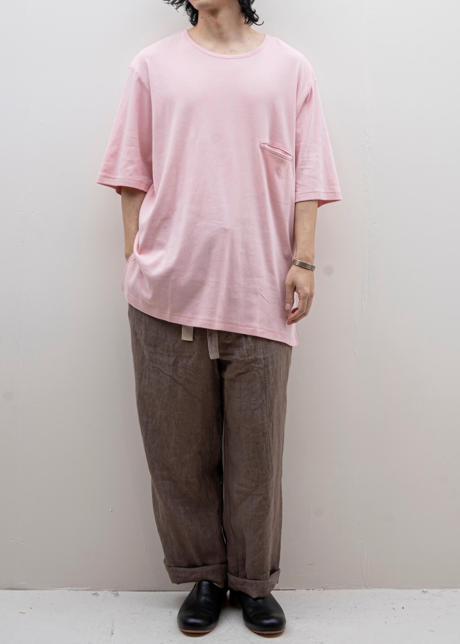 ZIIIN FAUST One Pocket Loose Tee / SAKURA