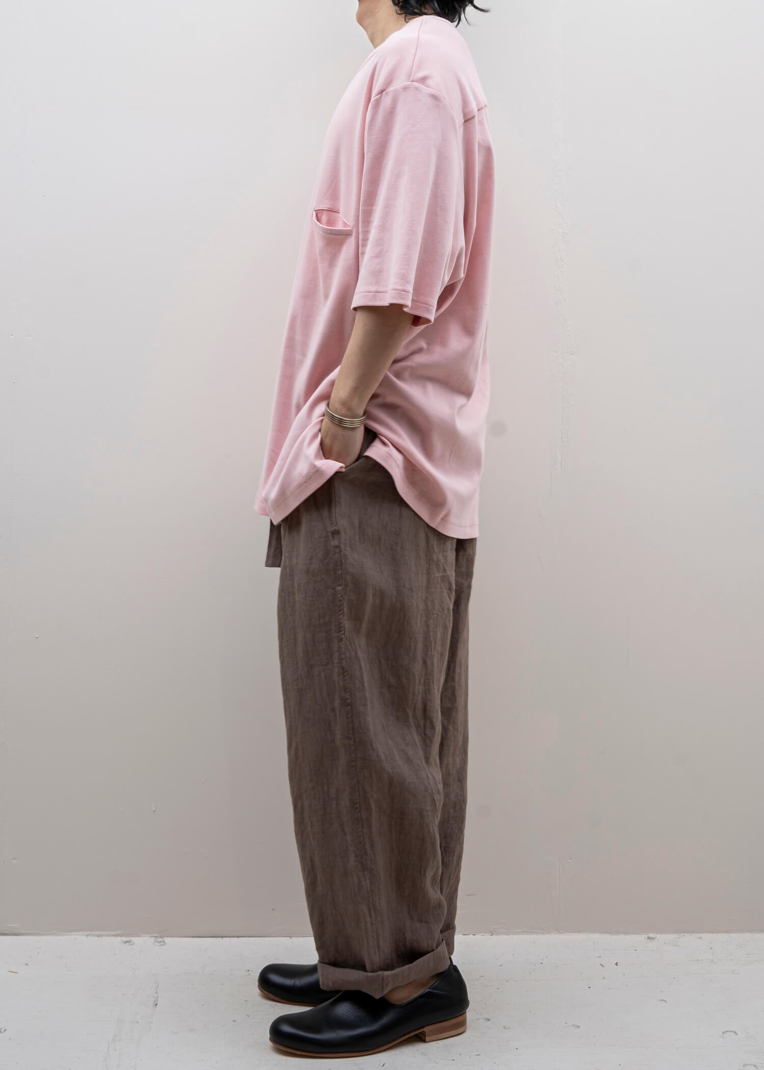 ZIIIN FAUST One Pocket Loose Tee / SAKURA