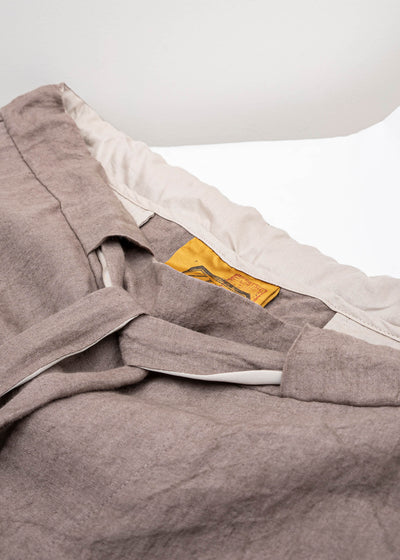 ZIIIN MIROK Easy Standard Pants / COCOA