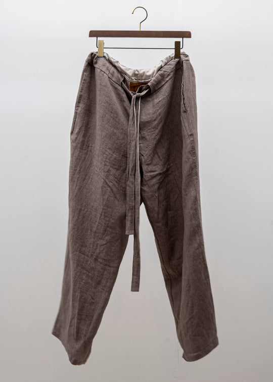 ZIIIN MIROK Easy Standard Pants / COCOA