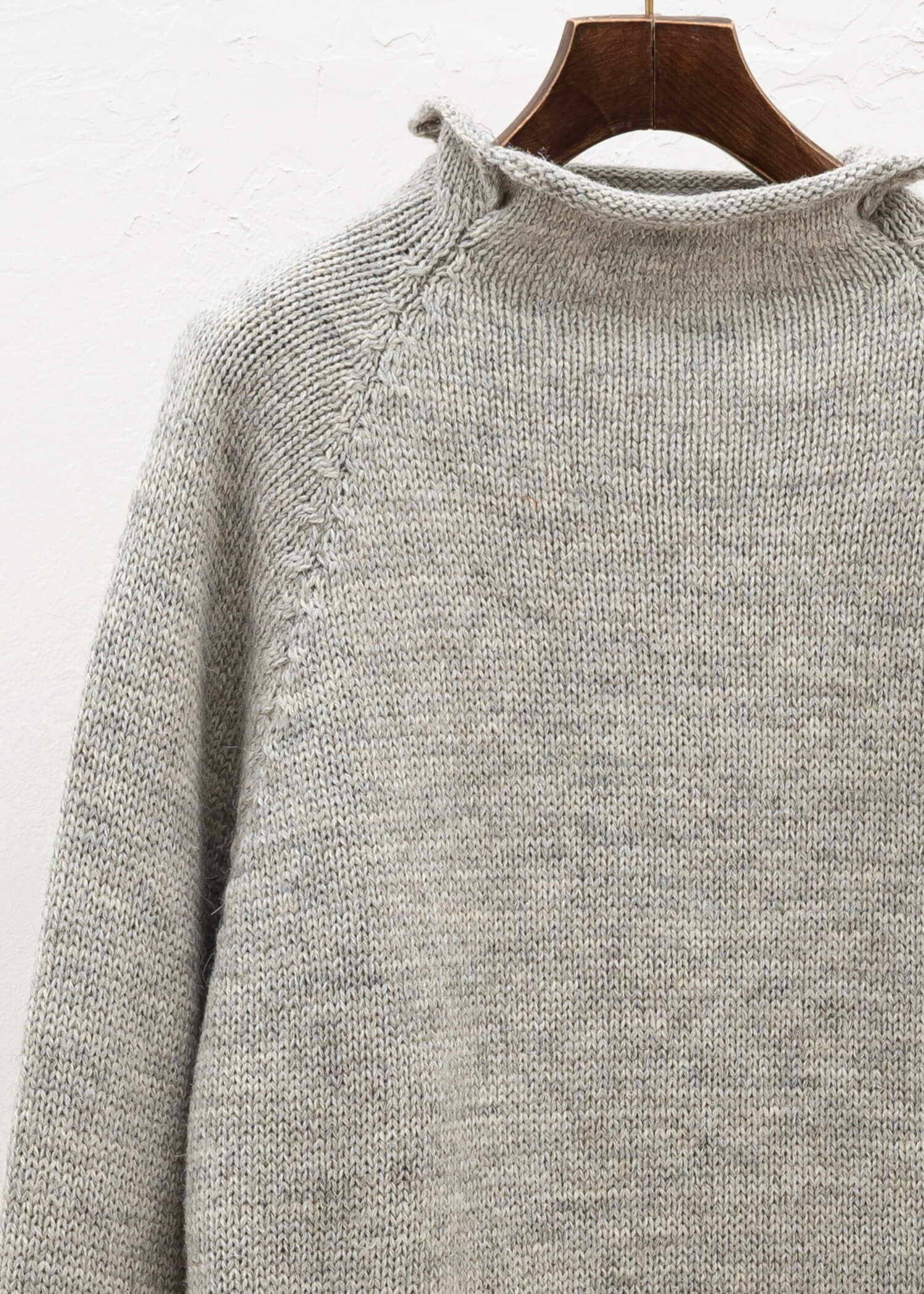 XENIA TELUNTS "FISHERMAN SWEATER" OATMEAL