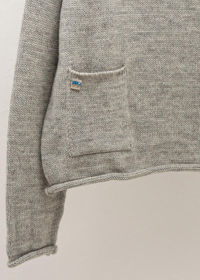 XENIA TELUNTS "FISHERMAN SWEATER" OATMEAL