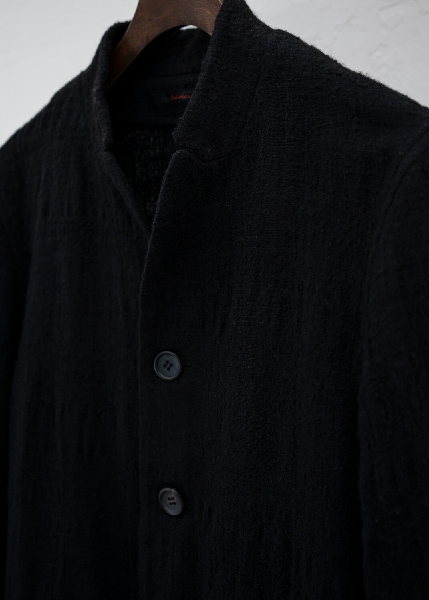 Jurgen Lehl Matocas silk wool stand collar jacket