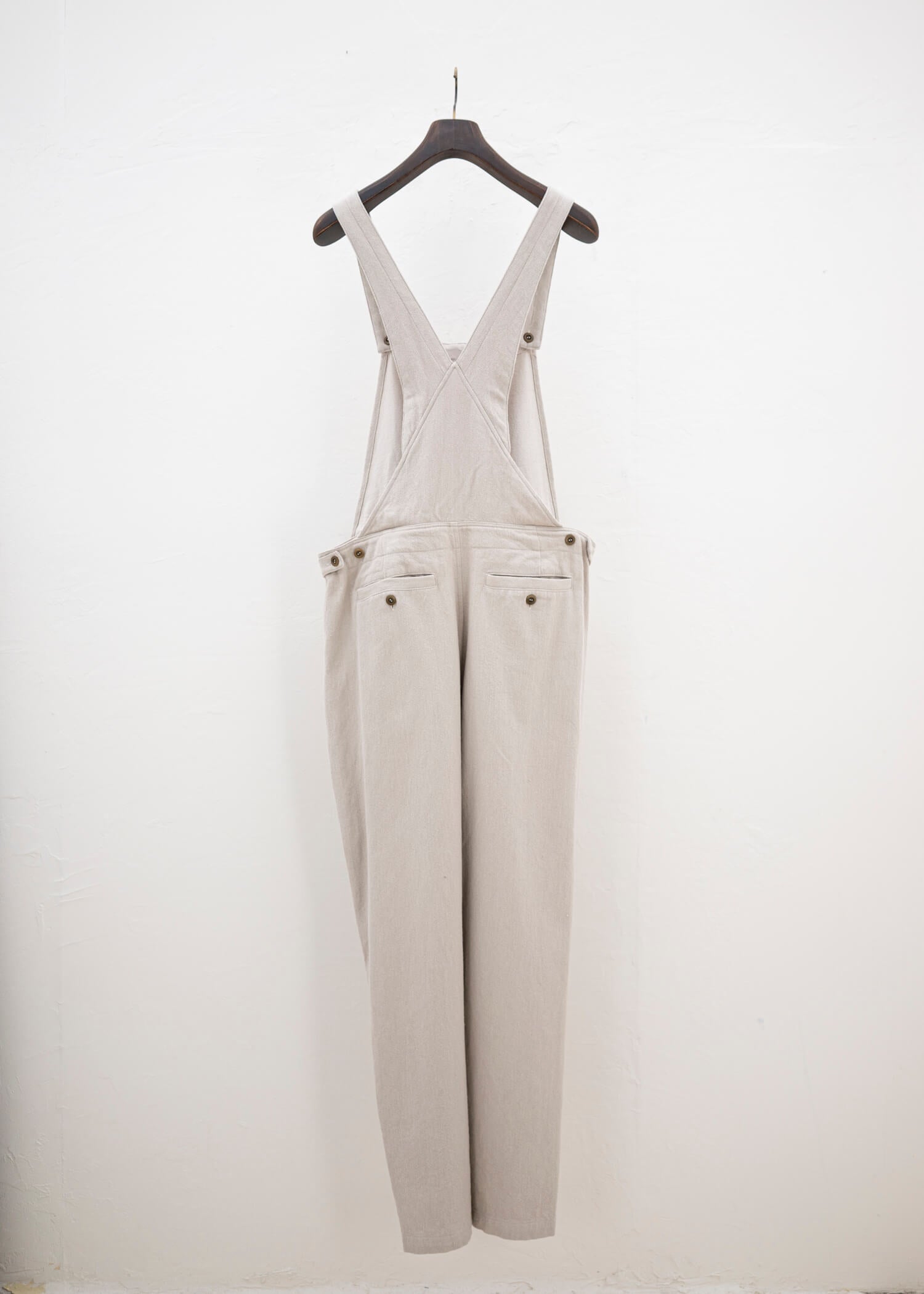 Jurgen Lehl cardi wool denim overalls