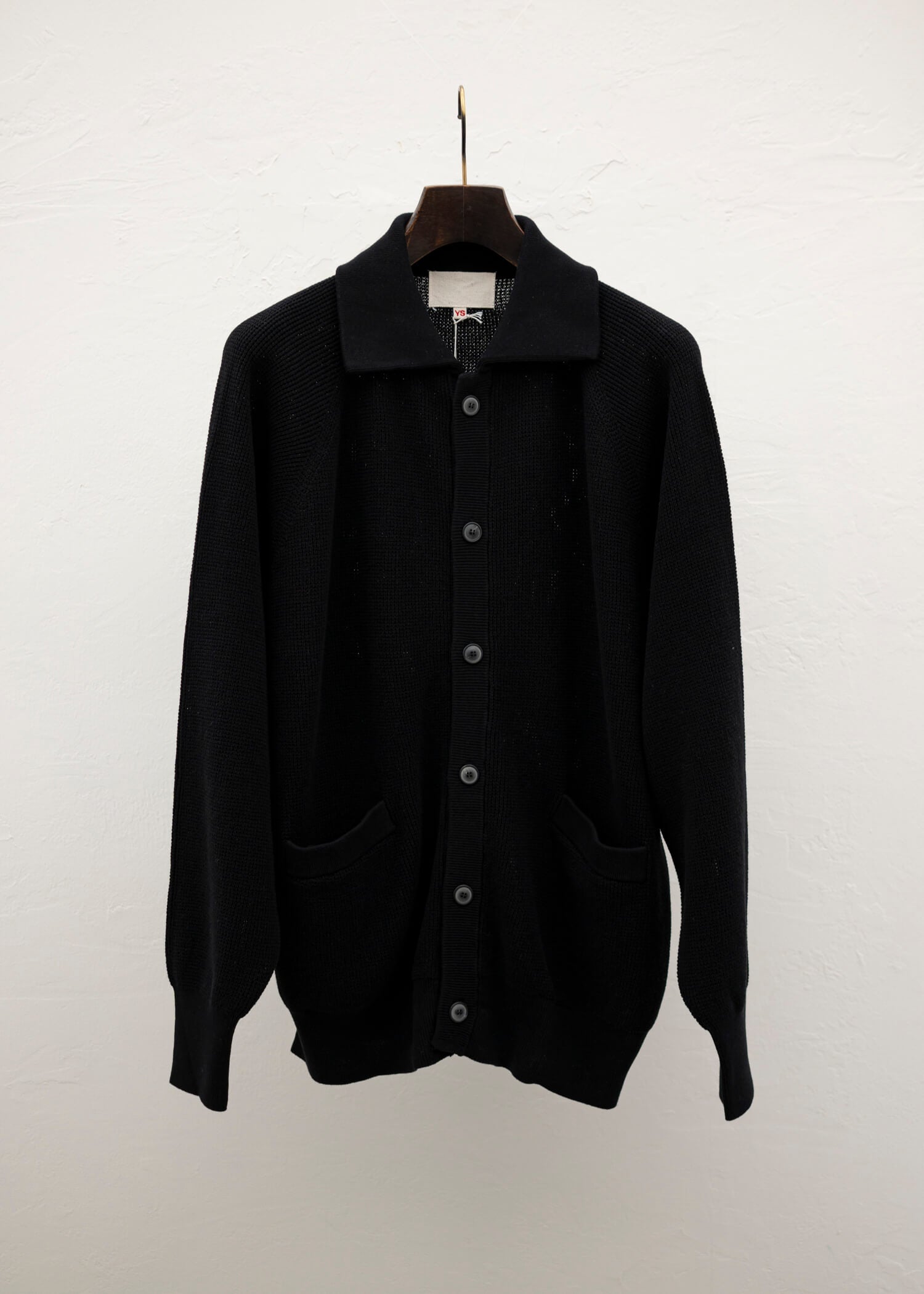 YOKO SAKAMOTO KNIT CARDIGAN BLACK