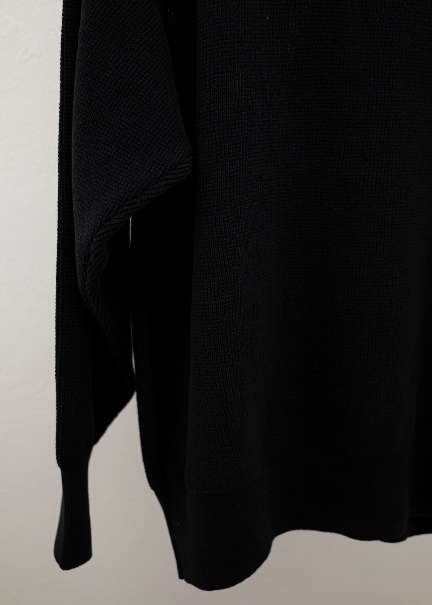 YOKO SAKAMOTO KNIT CARDIGAN BLACK