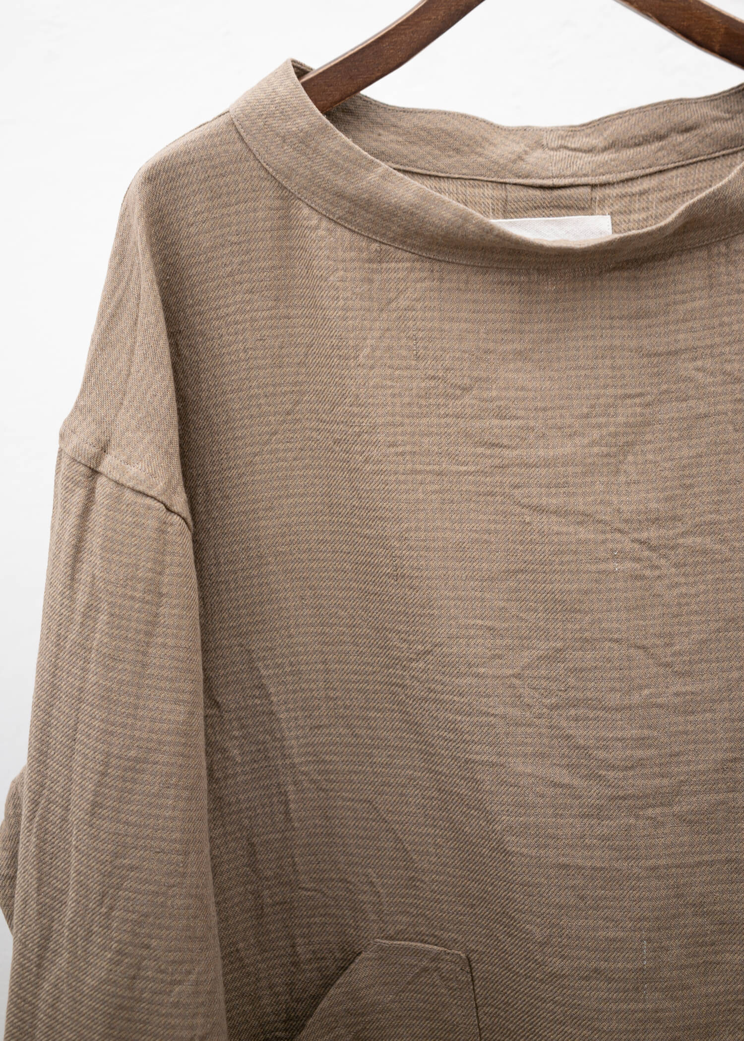 YOKO SAKAMOTO ATELIER SMOCK BEIGE