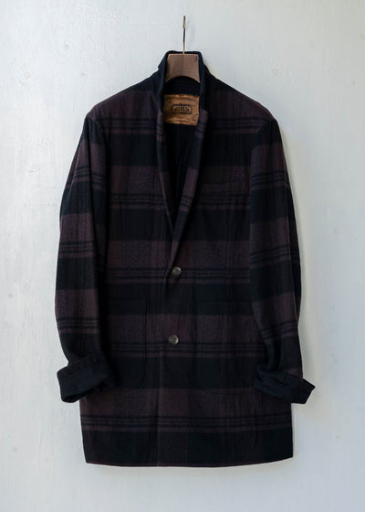 ZIIIN SATORU Uncontrast Long Jacket