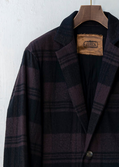 ZIIIN SATORU Uncontrast Long Jacket
