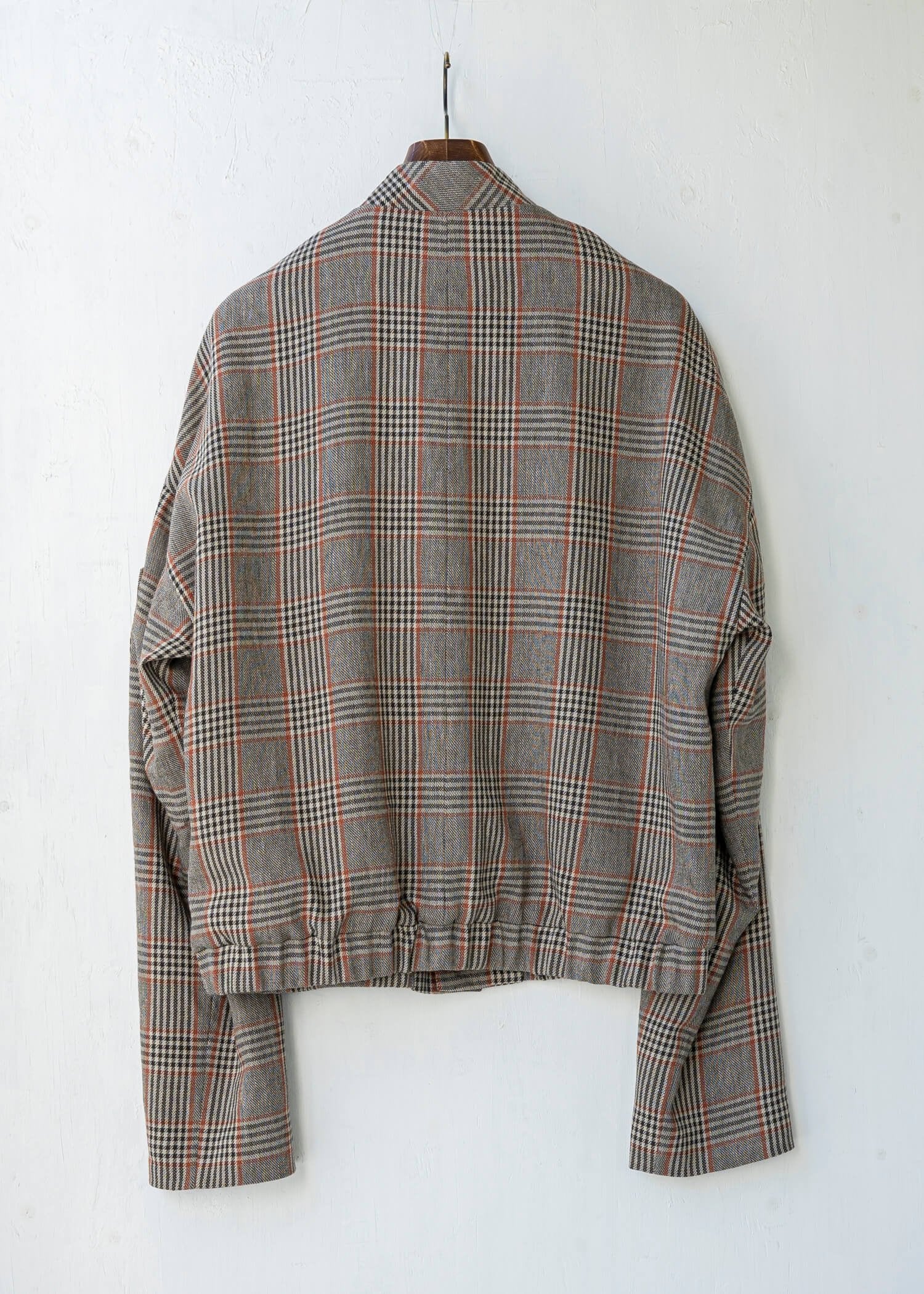 ZIIIN SARUTA OLD CHECK BOMBER JKT