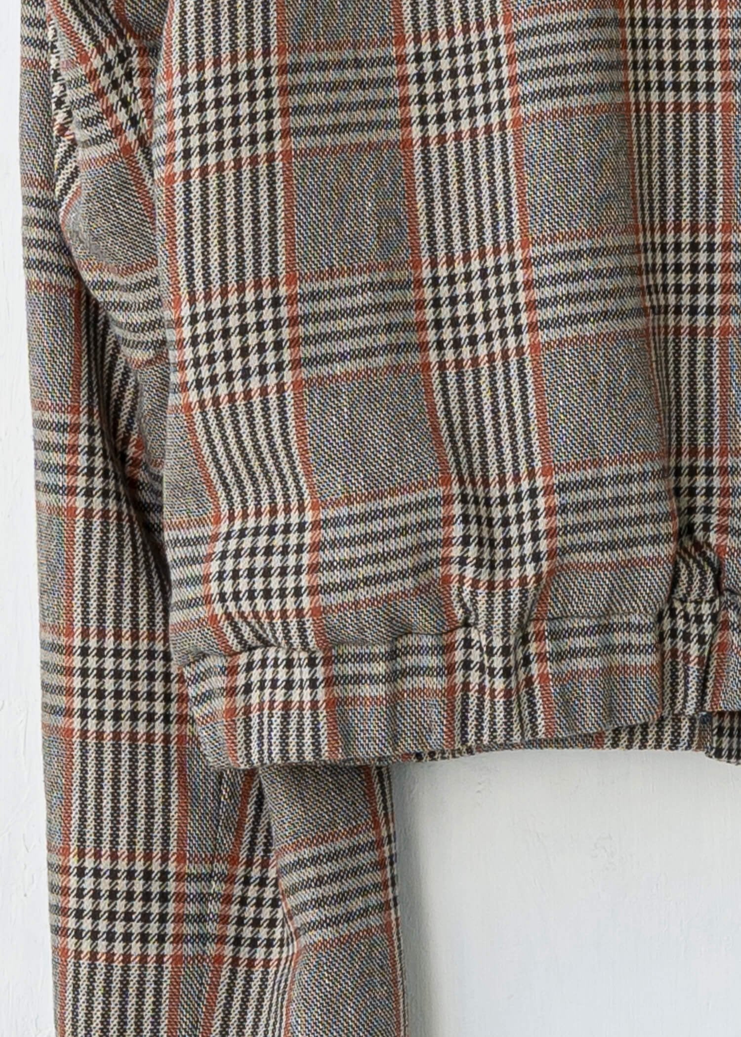 ZIIIN SARUTA OLD CHECK BOMBER JKT