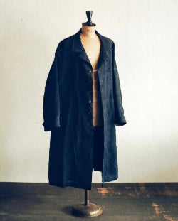 NORA Indigo Dyed Coat