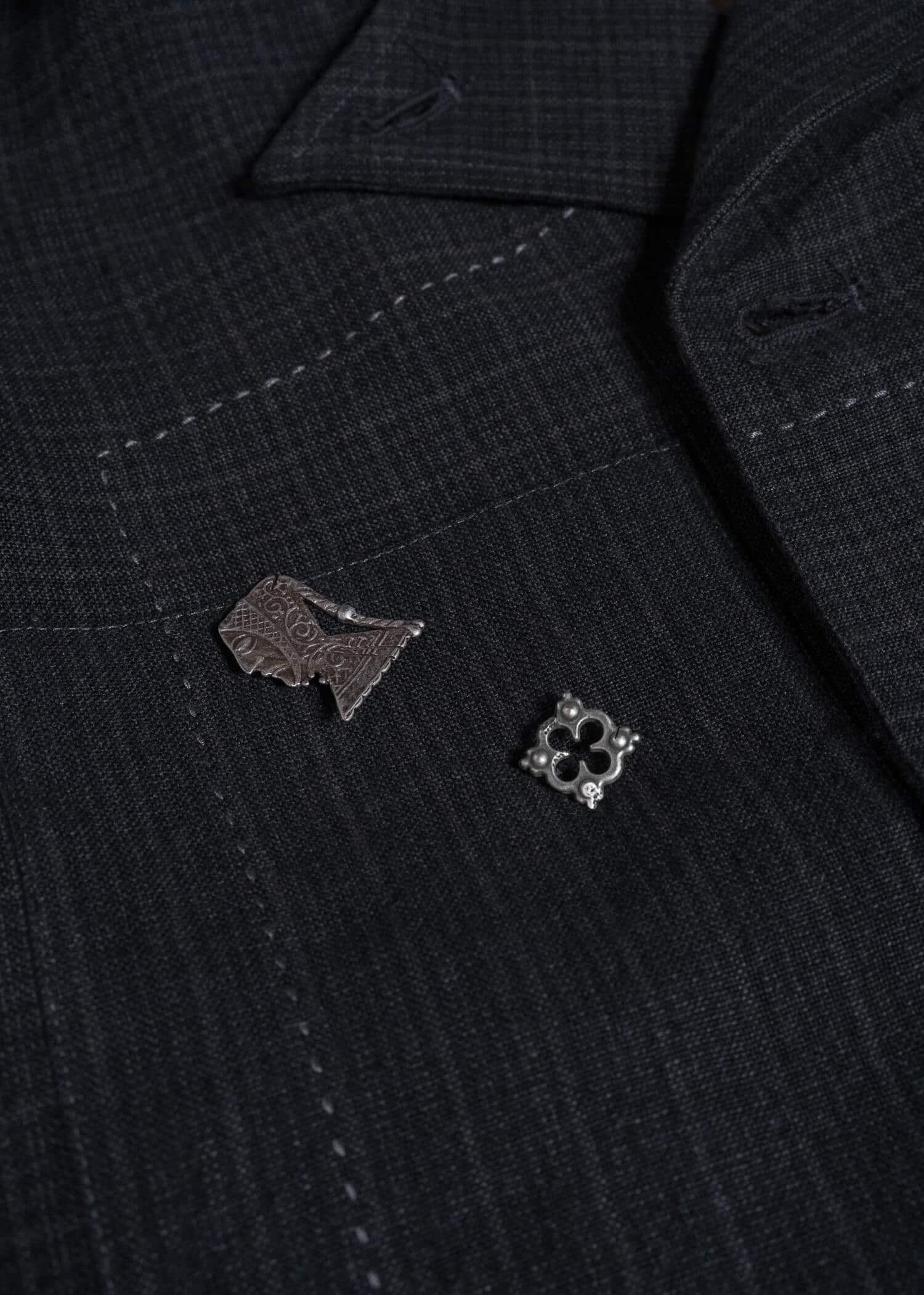Professor.E PINNED DB JKT CHECK 26FW-FM-JKT-01