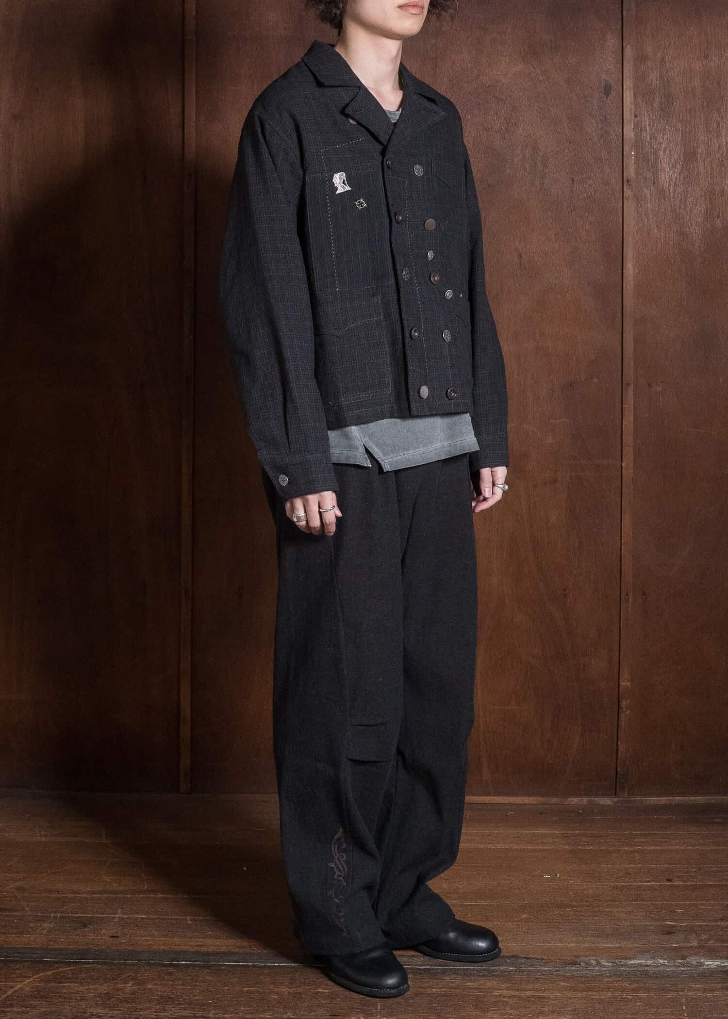 Professor.E PINNED DB JKT CHECK 26FW-FM-JKT-01