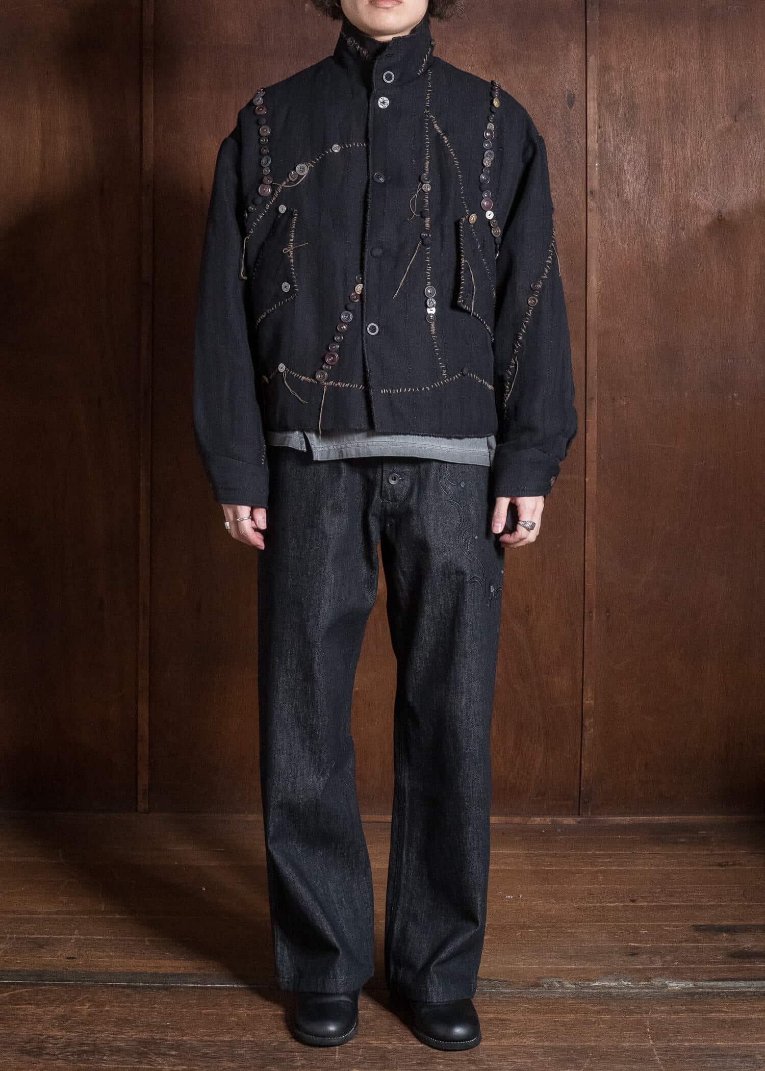 Professor.E FALLEN NOBLE JKT BLACK 26FW-FM-JKT-07