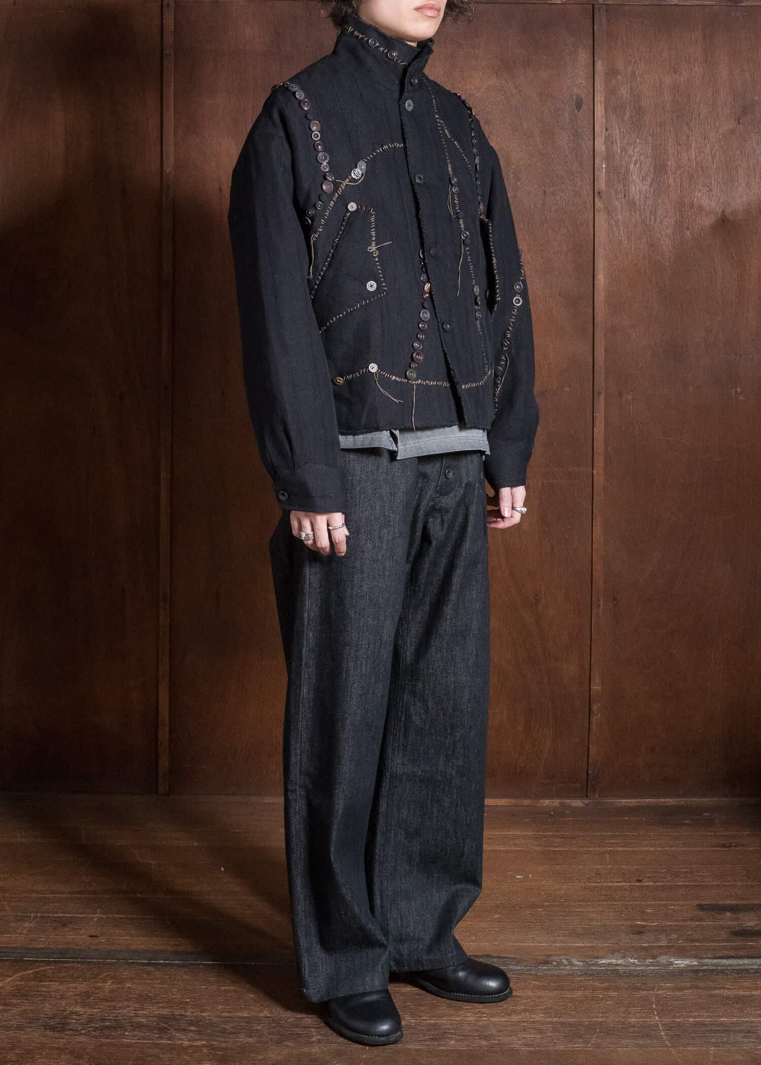 Professor.E FALLEN NOBLE JKT BLACK 26FW-FM-JKT-07