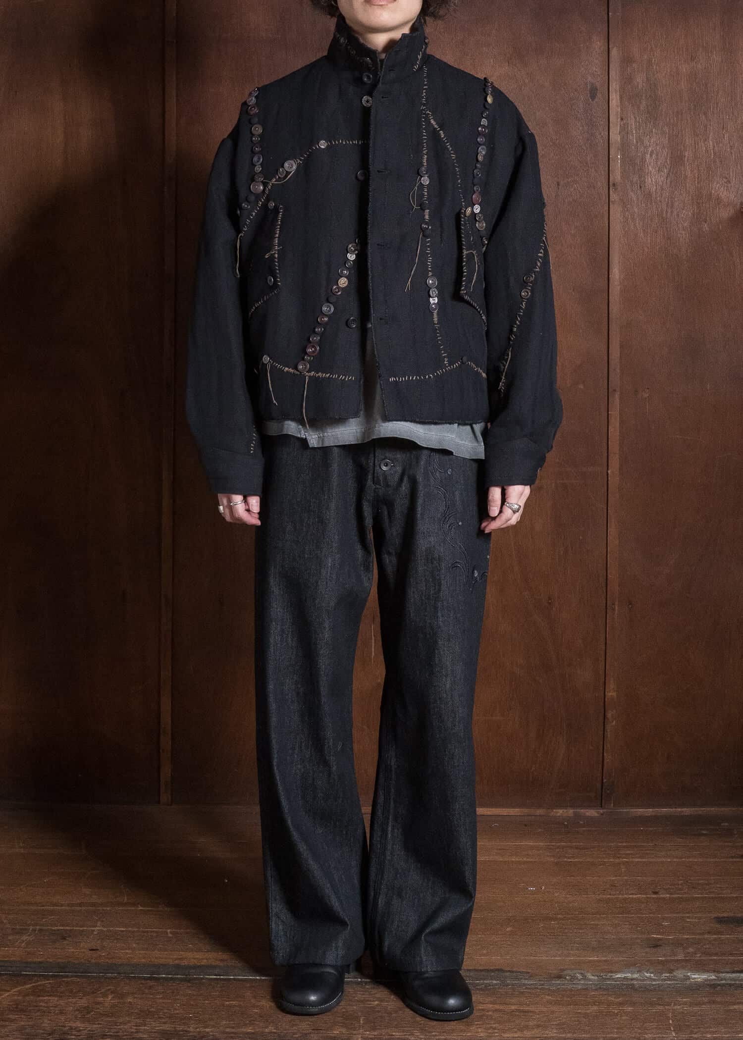 Professor.E FALLEN NOBLE JKT BLACK 26FW-FM-JKT-07