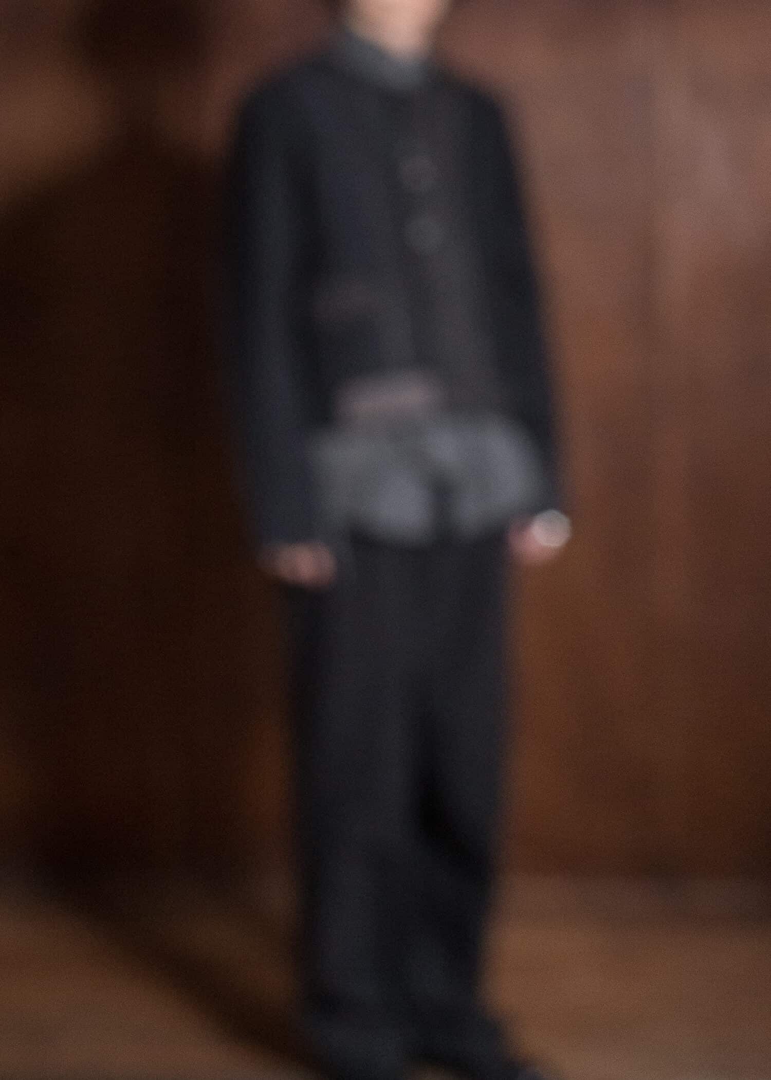 Professor.E DECONSTRUCT ANTIQUE JKT CHECK 26FW-FM-JKT-10