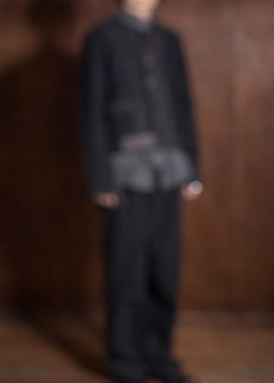 Professor.E DECONSTRUCT ANTIQUE JKT CHECK 26FW-FM-JKT-10
