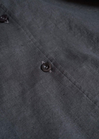Professor.E HAND-SEWN CARVED LAYER SHIRT GREY 26FW-WN-FM-LSH-01