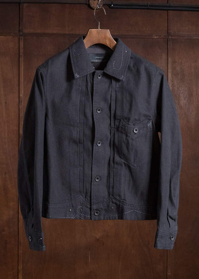 Professor.E EMBELLISHED TYPE 1 BLACK 26FW-PE-JKT-02