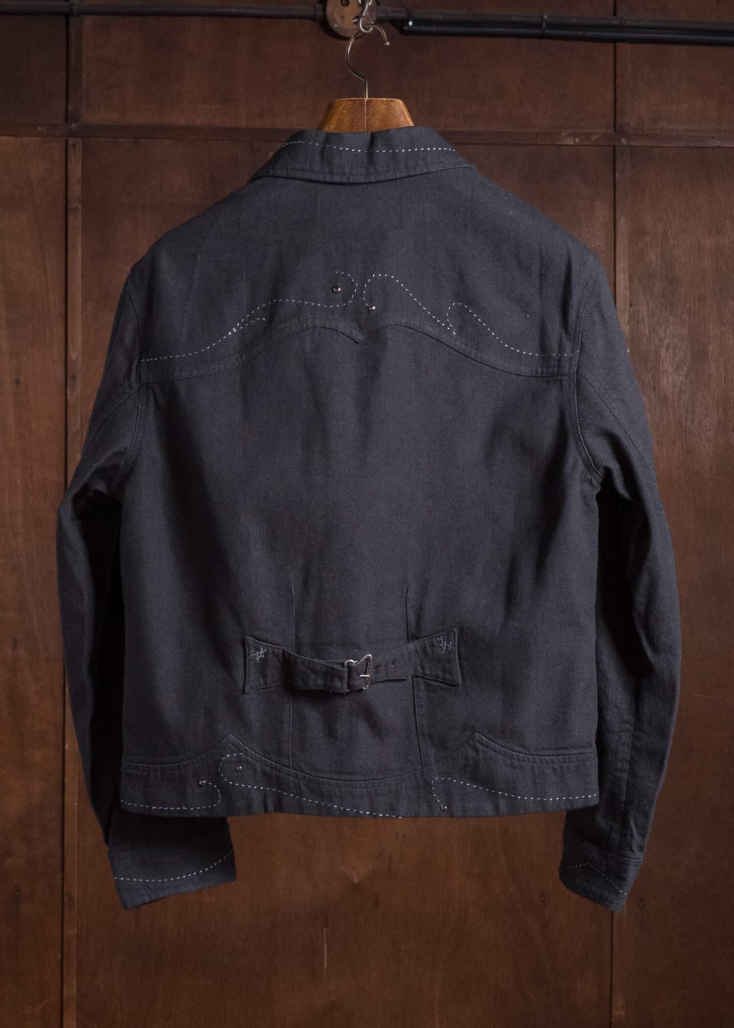 Professor.E EMBELLISHED TYPE 1 BLACK 26FW-PE-JKT-02