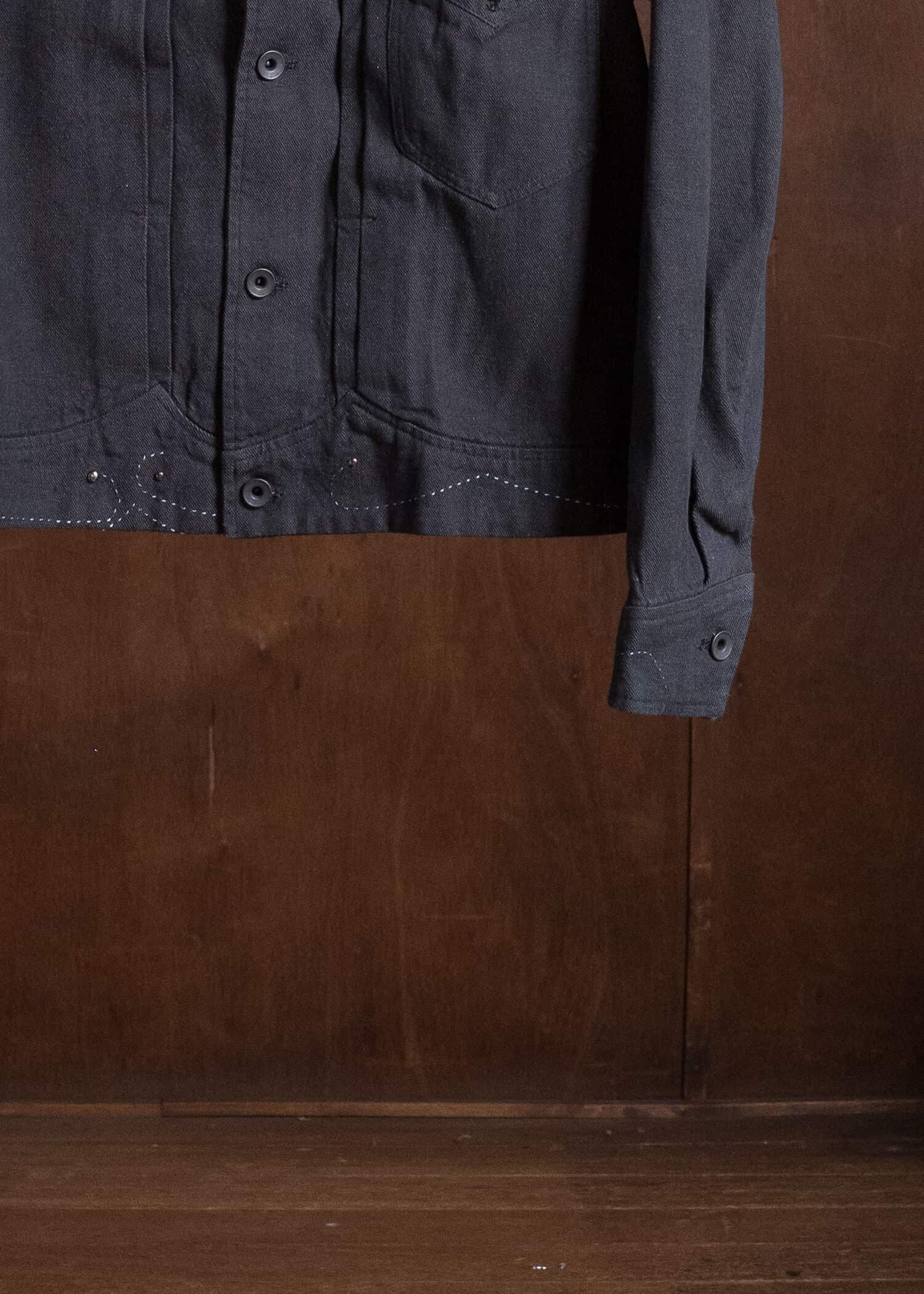 Professor.E EMBELLISHED TYPE 1 BLACK 26FW-PE-JKT-02