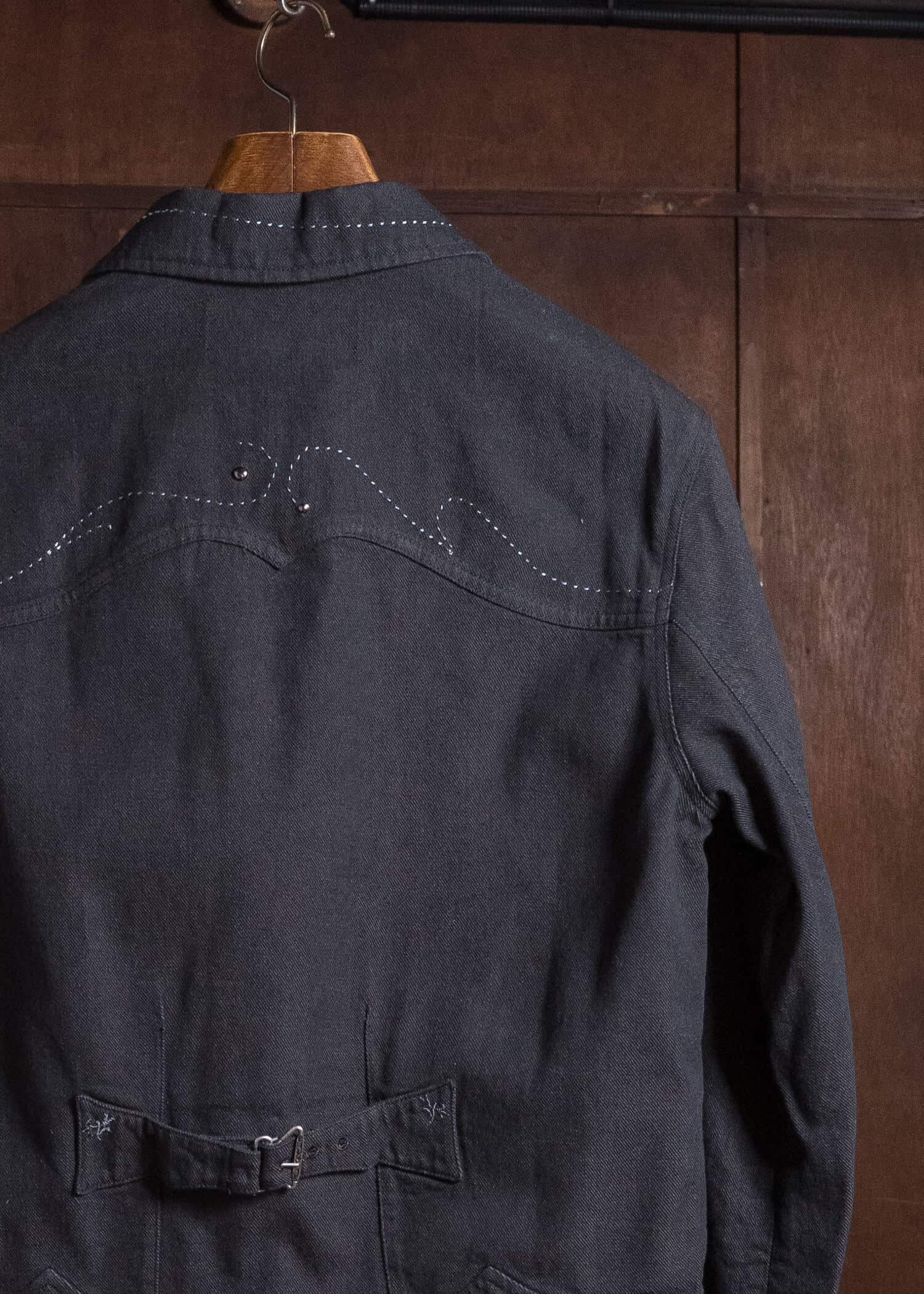 Professor.E EMBELLISHED TYPE 1 BLACK 26FW-PE-JKT-02
