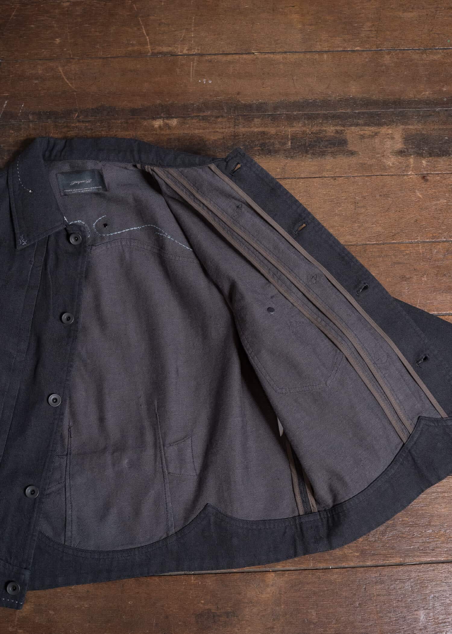 Professor.E EMBELLISHED TYPE 1 BLACK 26FW-PE-JKT-02