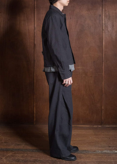 Professor.E EMBELLISHED TYPE 1 BLACK 26FW-PE-JKT-02