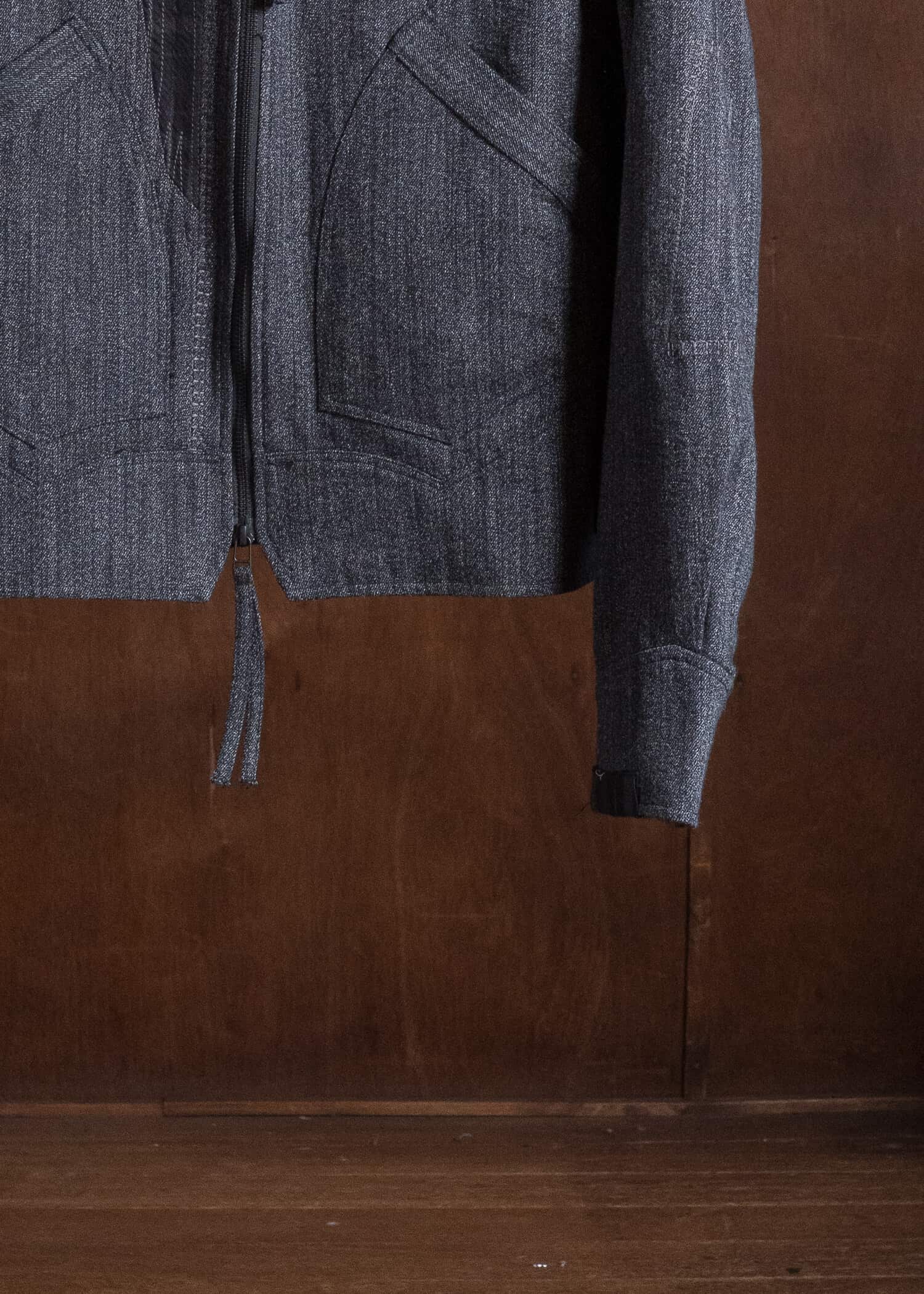 Professor.E REWORKED COACH JKT GREY 26FW-PE-JKT-05