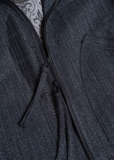 Professor.E REWORKED COACH JKT GREY 26FW-PE-JKT-05