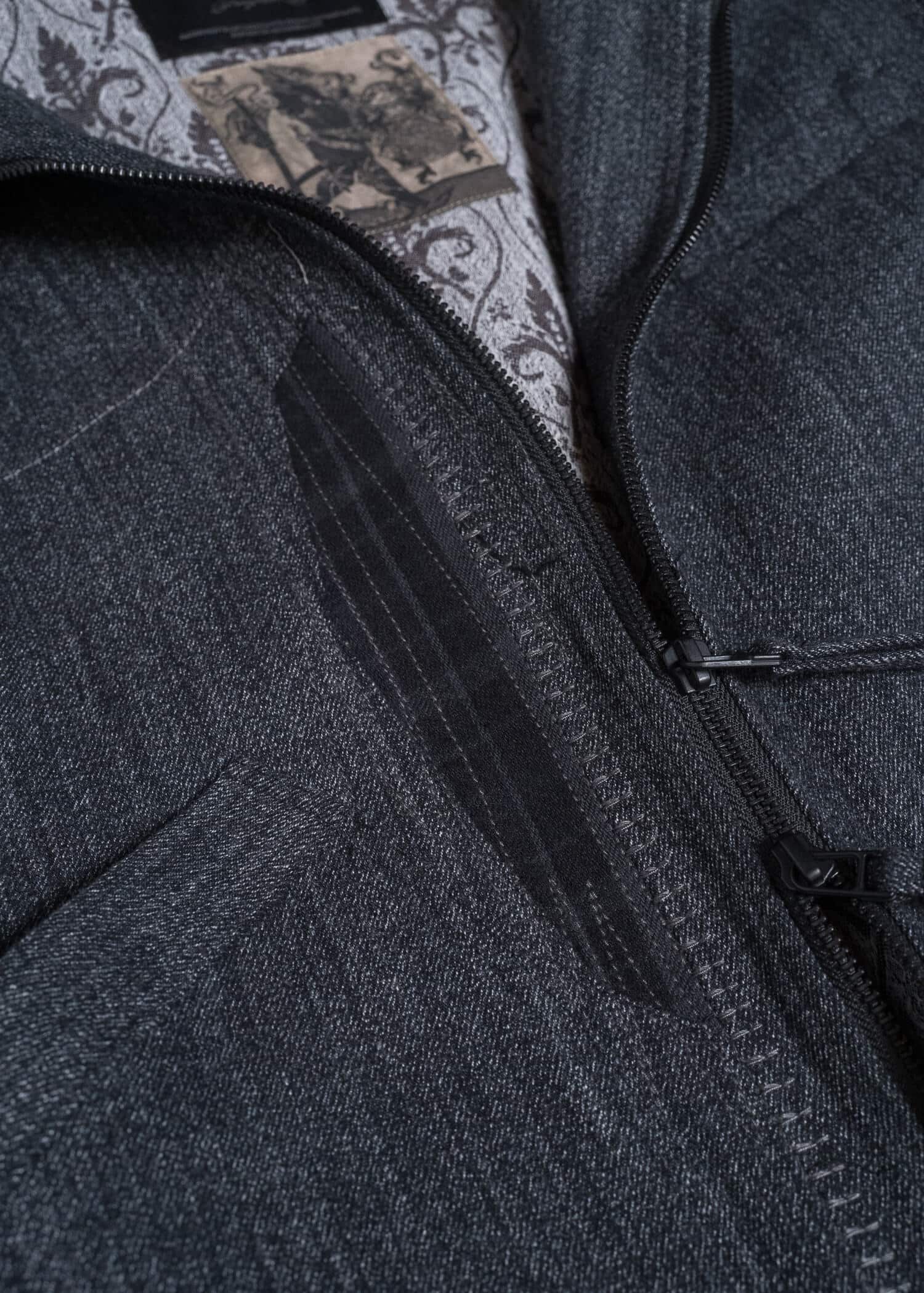 Professor.E REWORKED COACH JKT GREY 26FW-PE-JKT-05