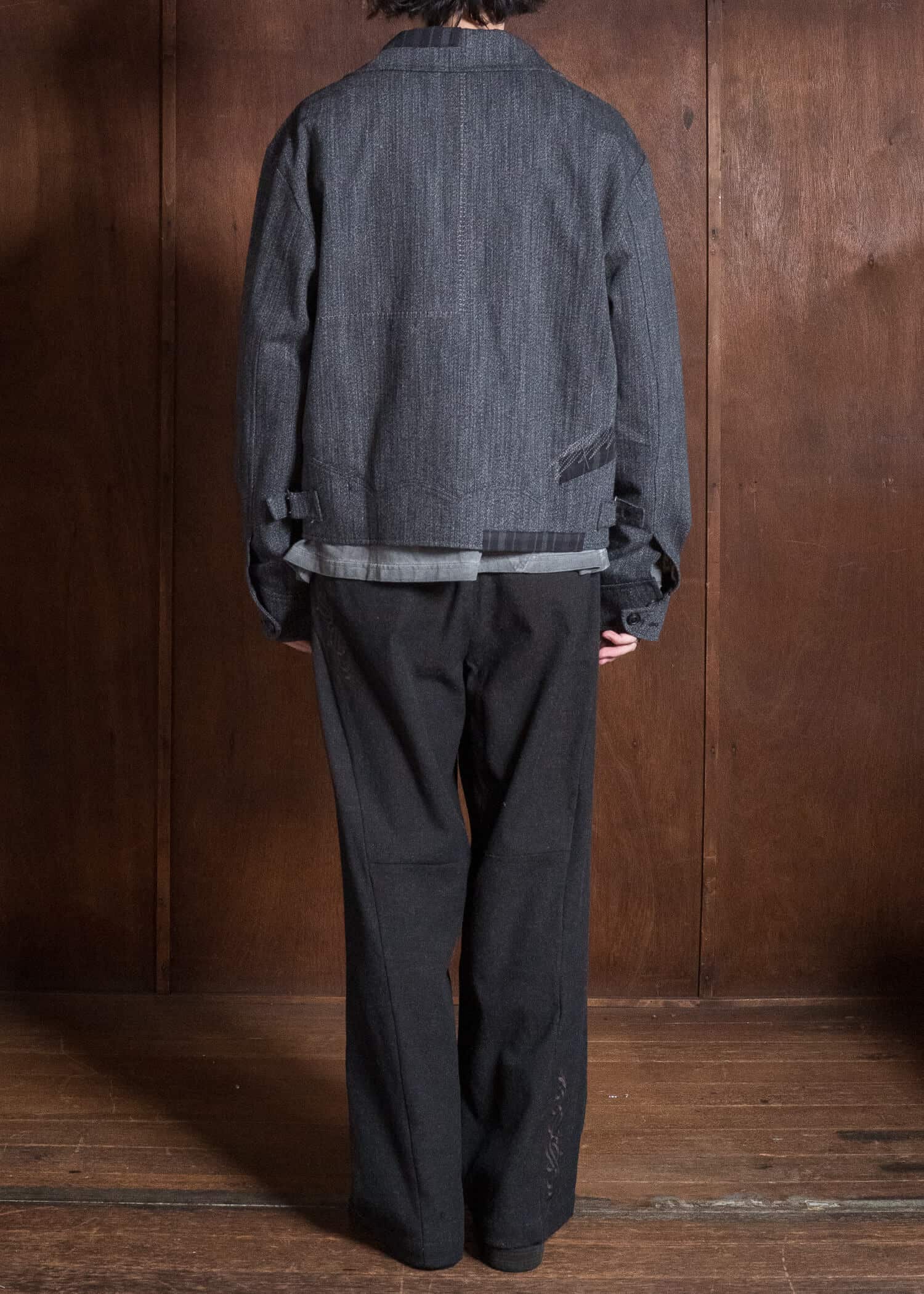 Professor.E REWORKED COACH JKT GREY 26FW-PE-JKT-05