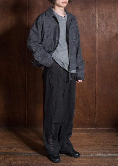 Professor.E REWORKED COACH JKT GREY 26FW-PE-JKT-05