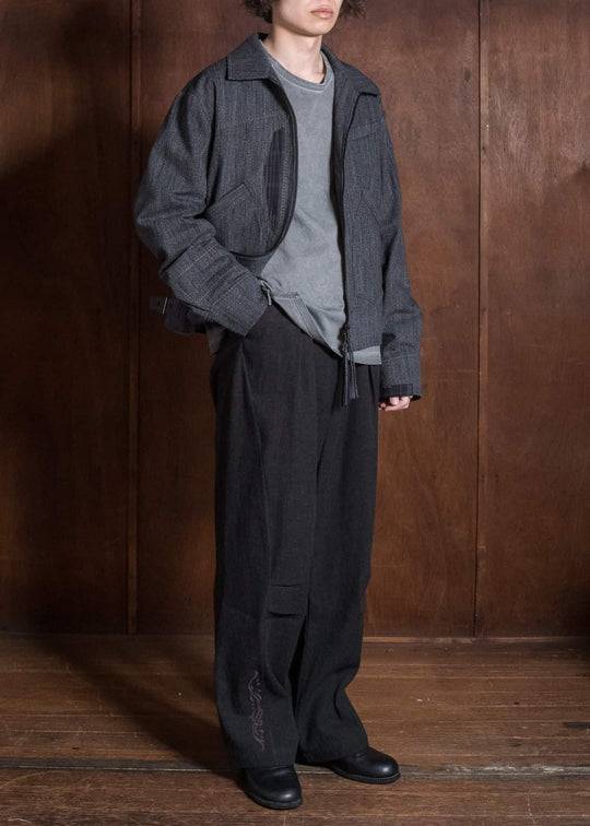 Professor.E REWORKED COACH JKT GREY 26FW-PE-JKT-05