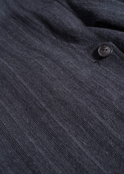 Professor.E DRAPE SCARF CROPPED JKT GREY 26FW-PE-JKT-08
