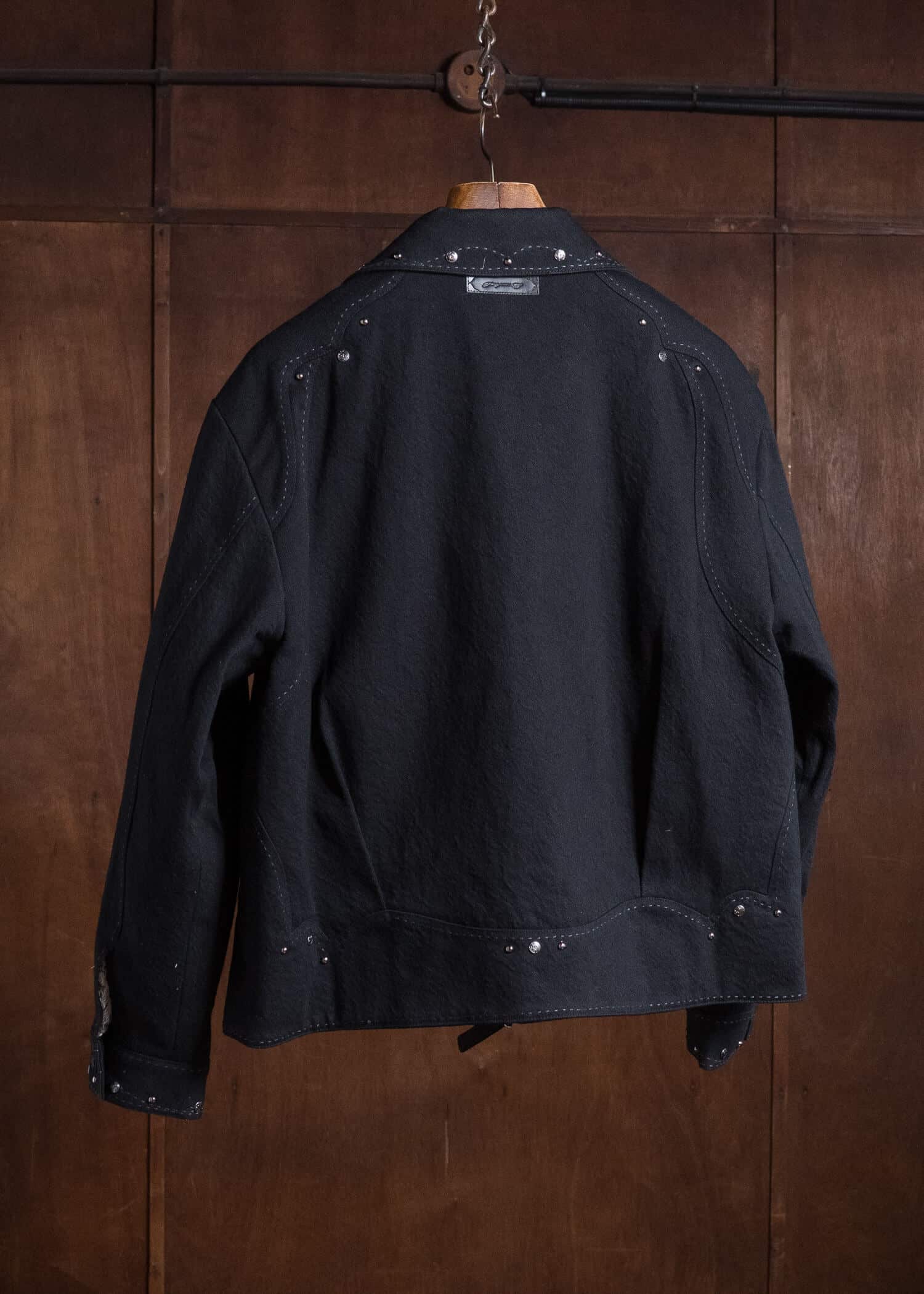 Professor.E BEADED COACH JKT BLACK 26FW-PE-JKT-10