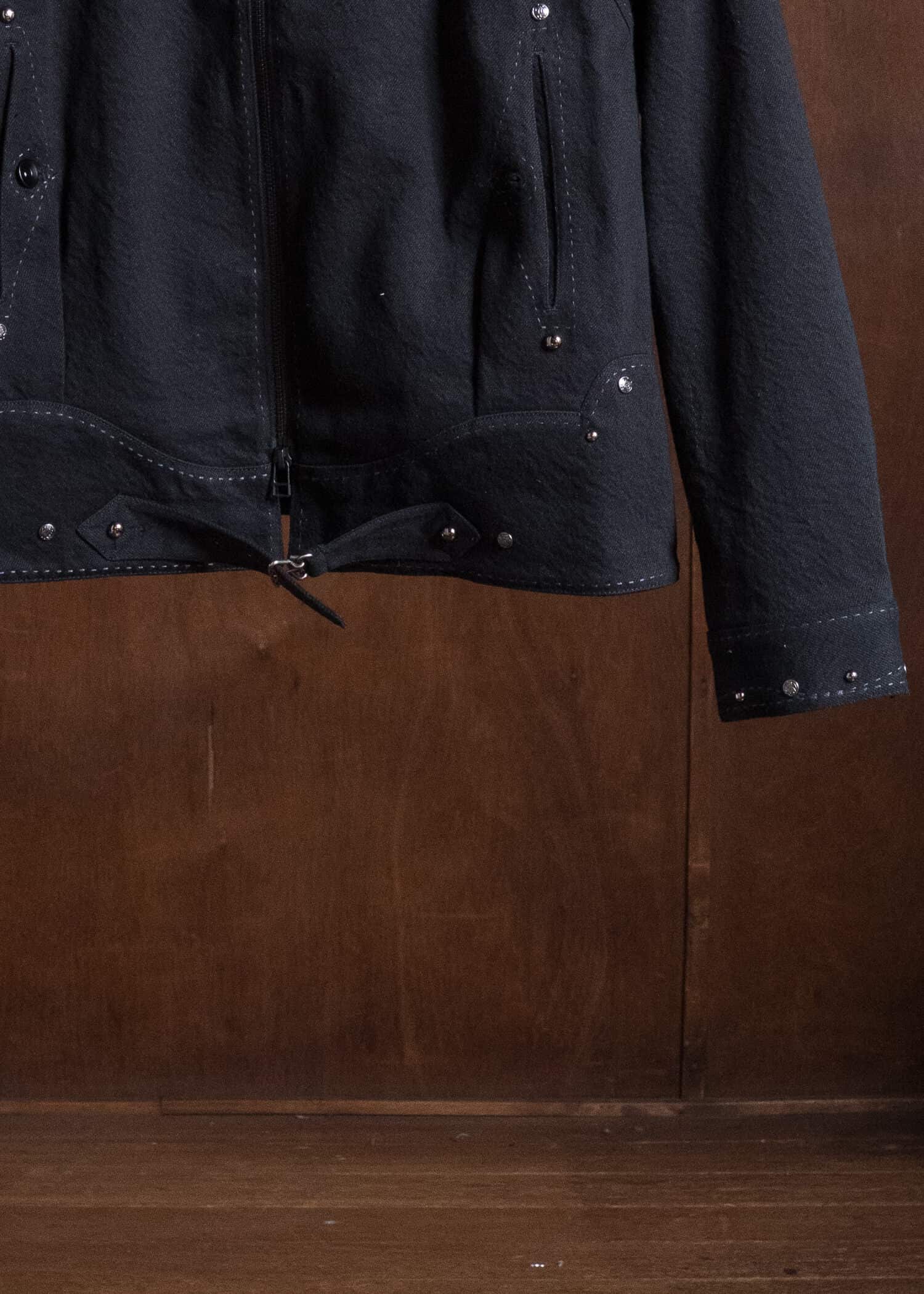 Professor.E BEADED COACH JKT BLACK 26FW-PE-JKT-10