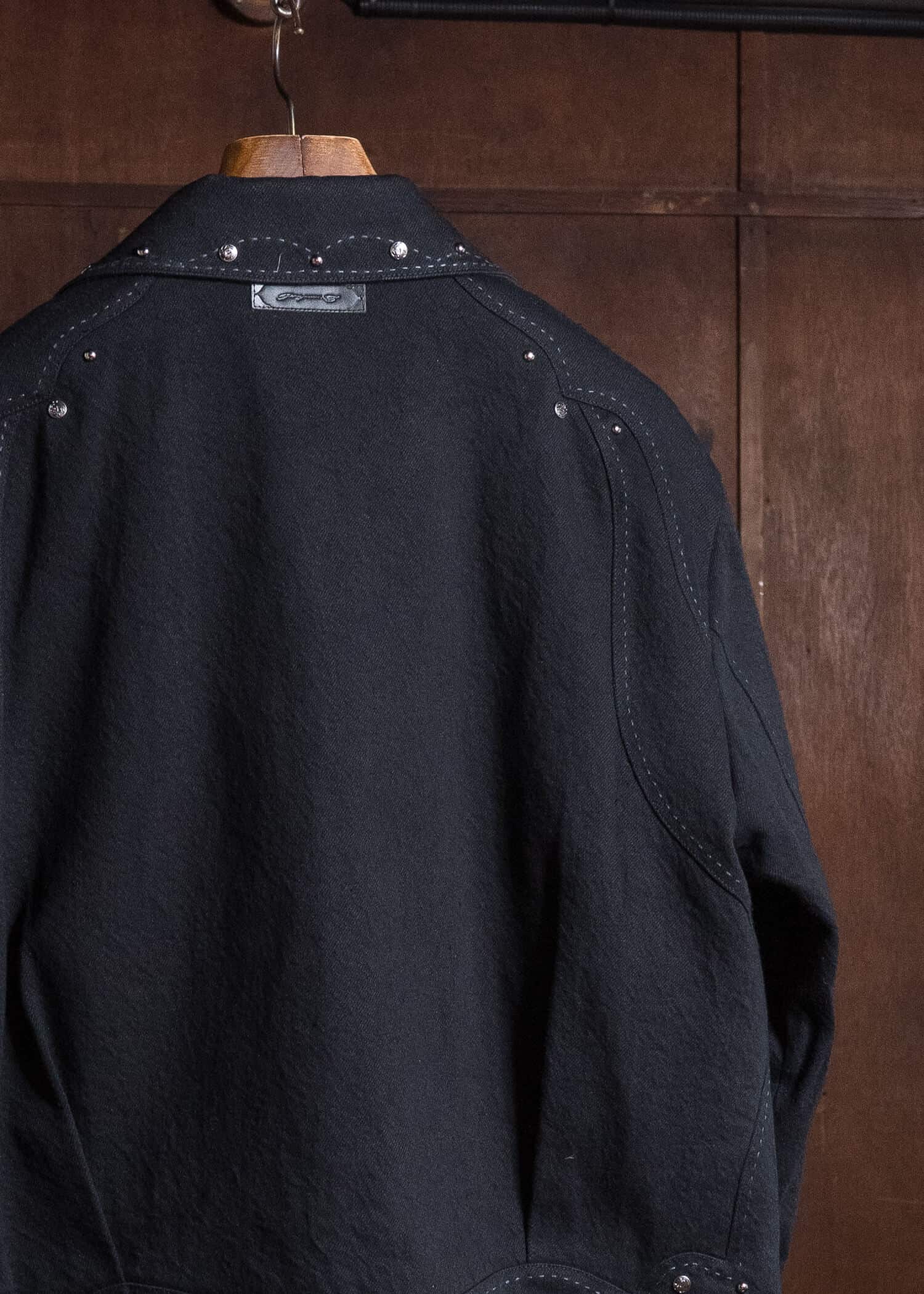 Professor.E BEADED COACH JKT BLACK 26FW-PE-JKT-10
