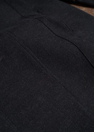 Professor.E TAILORED DB TRENCH BLACK 26FW-PE-LC-03
