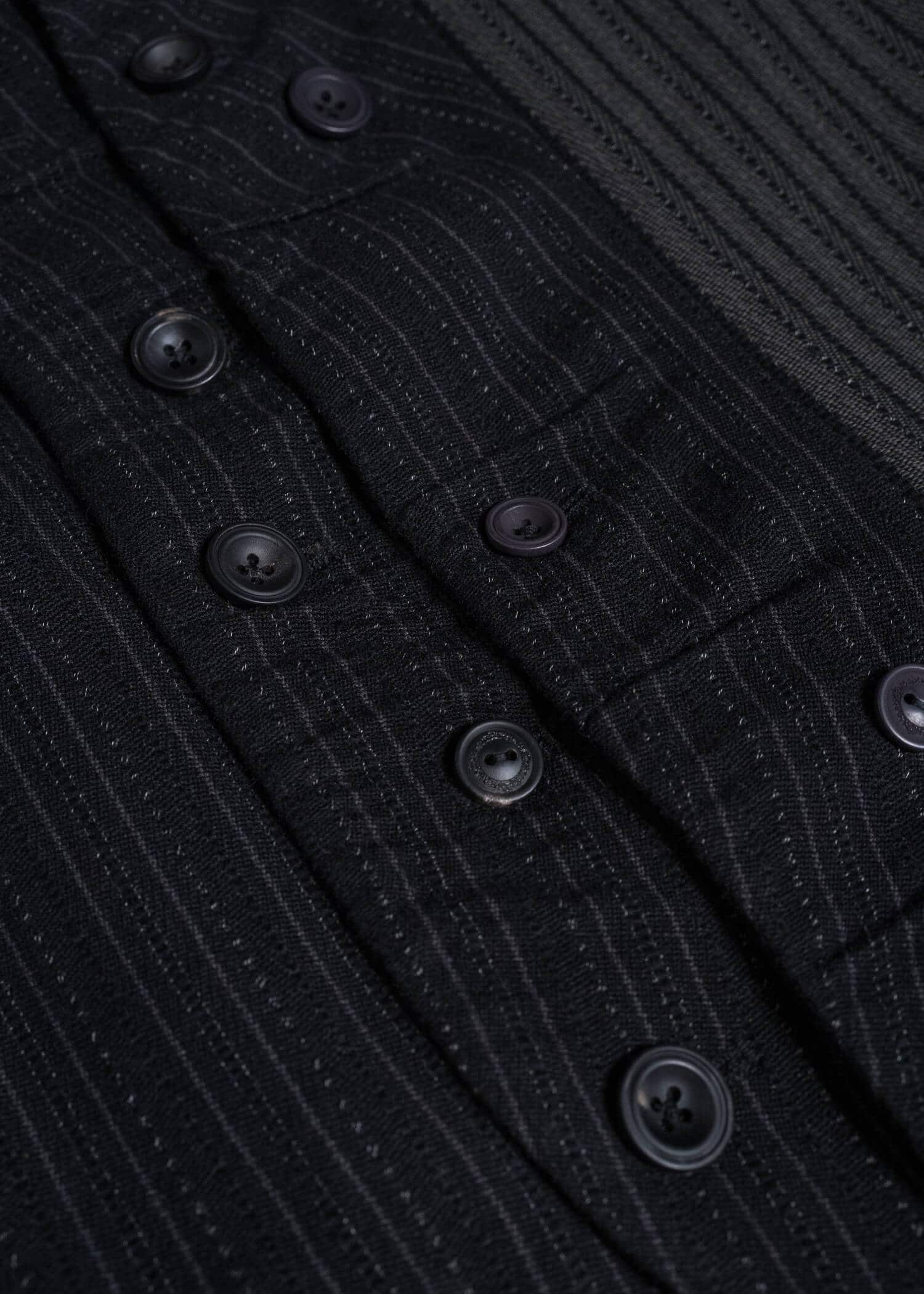 Professor.E E WAISTCOAT STRIPE 26FW-PE-VST-01