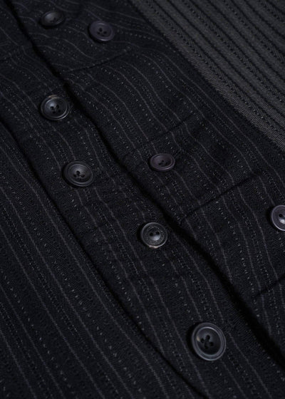Professor.E E WAISTCOAT STRIPE 26FW-PE-VST-01
